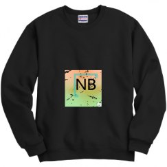 Unisex Film and Foil Crewneck Sweatshirt