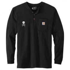 Unisex Carhartt Long Sleeve Henley Tee 