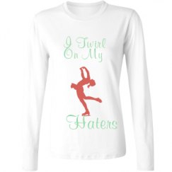 Ladies Relaxed Fit Basic Long Sleeve Tee