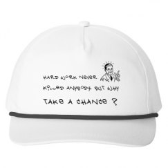 Snapback Five-Panel Rope Hat