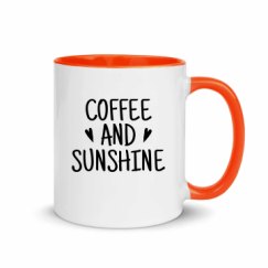 11oz Ceramic Mug with Color Inside