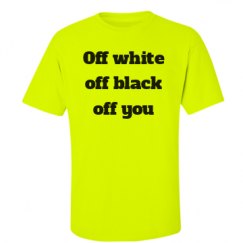 Unisex Ultra Cotton Safety Neon Crewneck Tee
