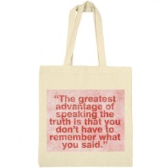 Canvas Bargain Tote Bag