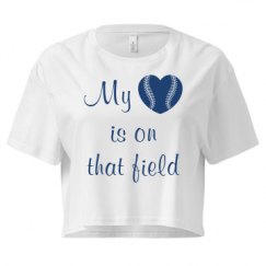 Ladies Festival Cali Crop Top Tee