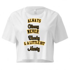 Ladies Festival Cali Crop Top Tee