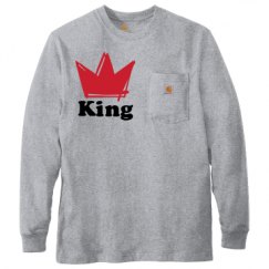 Unisex Carhartt Pocket Long Sleeve Tee