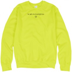 Unisex Neon Crewneck Sweatshirt