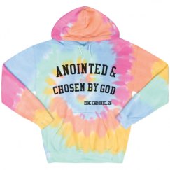 Unisex Tie-Dye Fleece Hoodie