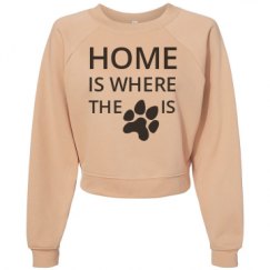 Women's Raglan Pullover Fleece