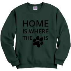 Unisex Film and Foil Crewneck Sweatshirt