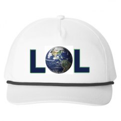 Snapback Five-Panel Rope Hat