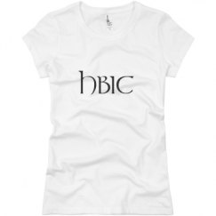 Ladies Slim Fit Basic Promo Jersey Tee
