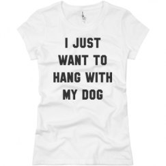 Ladies Slim Fit Basic Promo Jersey Tee