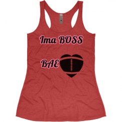Ladies Slim Fit Super Soft Racerback Triblend Tank