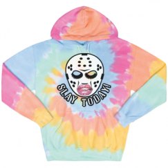 Unisex Tie-Dye Fleece Hoodie