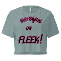 Ladies Festival Cali Crop Top Tee