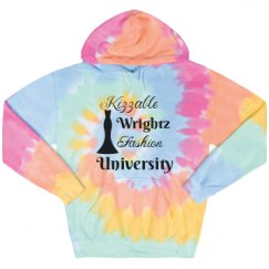 Unisex Tie-Dye Fleece Hoodie
