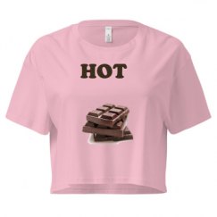 Ladies Festival Cali Crop Top Tee