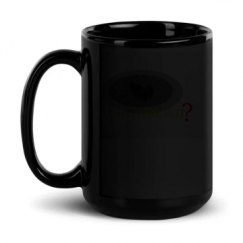15oz Black Glossy Mug