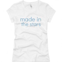 Ladies Slim Fit Basic Promo Jersey Tee
