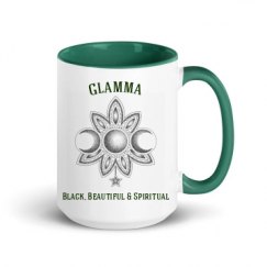 15oz Ceramic Mug with Color Inside