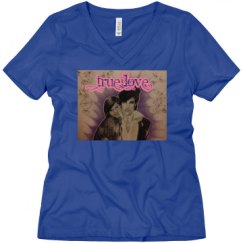 Ladies Relaxed Fit V-Neck Tee