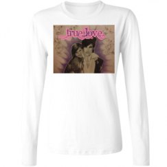 Ladies Relaxed Fit Basic Long Sleeve Tee