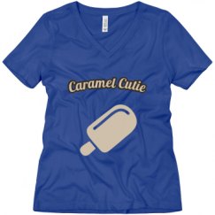 Ladies Relaxed Fit V-Neck Tee