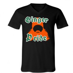 Unisex V-Neck Jersey Tee