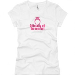 Ladies Slim Fit Basic Promo Jersey Tee