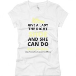 Ladies Slim Fit Basic Promo Jersey Tee