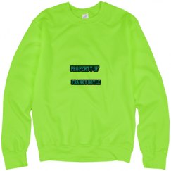 Unisex Neon Crewneck Sweatshirt