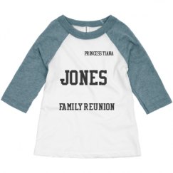 Toddler 3/4 Sleeve Raglan Tee