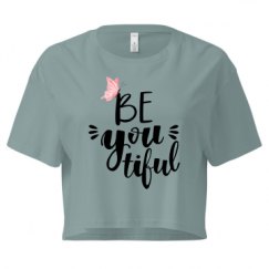 Ladies Festival Cali Crop Top Tee