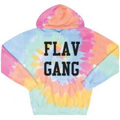 Unisex Tie-Dye Fleece Hoodie