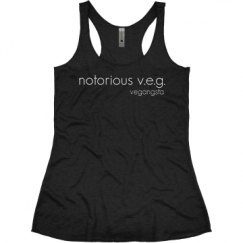 Ladies Slim Fit Super Soft Racerback Triblend Tank