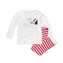 Infant Pajama 1x1 Rib Set