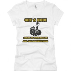 Ladies Slim Fit Basic Promo Jersey Tee