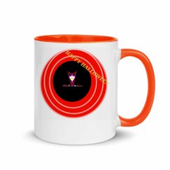 11oz Ceramic Mug with Color Inside