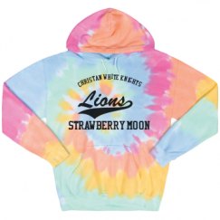 Unisex Tie-Dye Fleece Hoodie