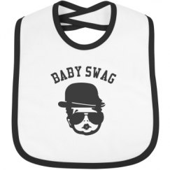 Infant Contrast Trim Bib