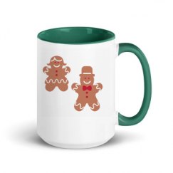 15oz Ceramic Mug with Color Inside