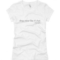 Ladies Slim Fit Basic Promo Jersey Tee