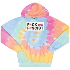 Unisex Tie-Dye Fleece Hoodie