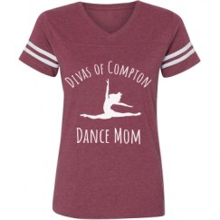 Ladies Relaxed Fit Vintage Sports Tee