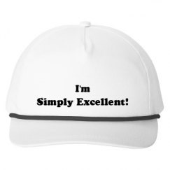 Snapback Five-Panel Rope Hat