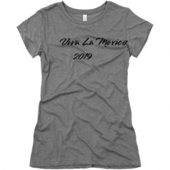 Ladies Slim Fit Super Soft Triblend Tee