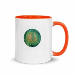 11oz Ceramic Mug with Color Inside