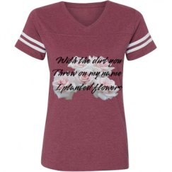 Ladies Relaxed Fit Vintage Sports Tee