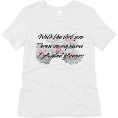 Ladies Relaxed Fit Super Soft Triblend Tee